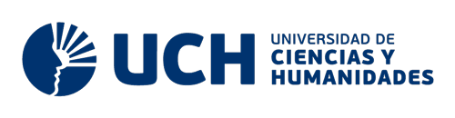 Logo de la Universidad de Ciencias y Humanidades (UCH), aliado estratégico del Instituto San Fernando para continuidad universitaria en salud