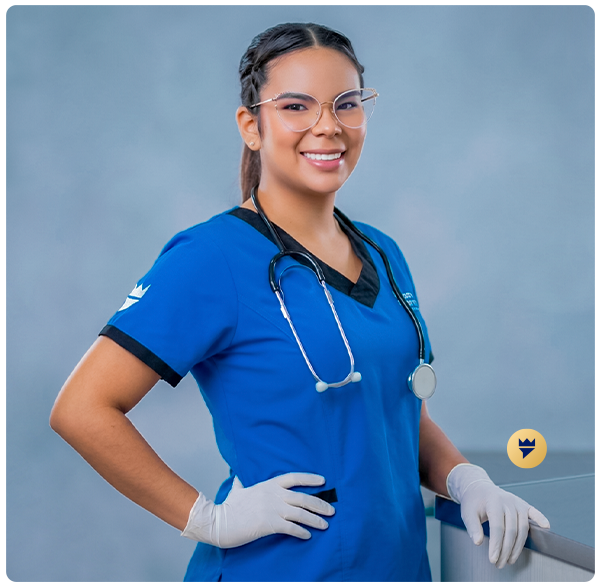 Estudiante de auxiliar en Enfermería en Lima, estudiar curso corto o programa de salud del Instituto San Fernando.